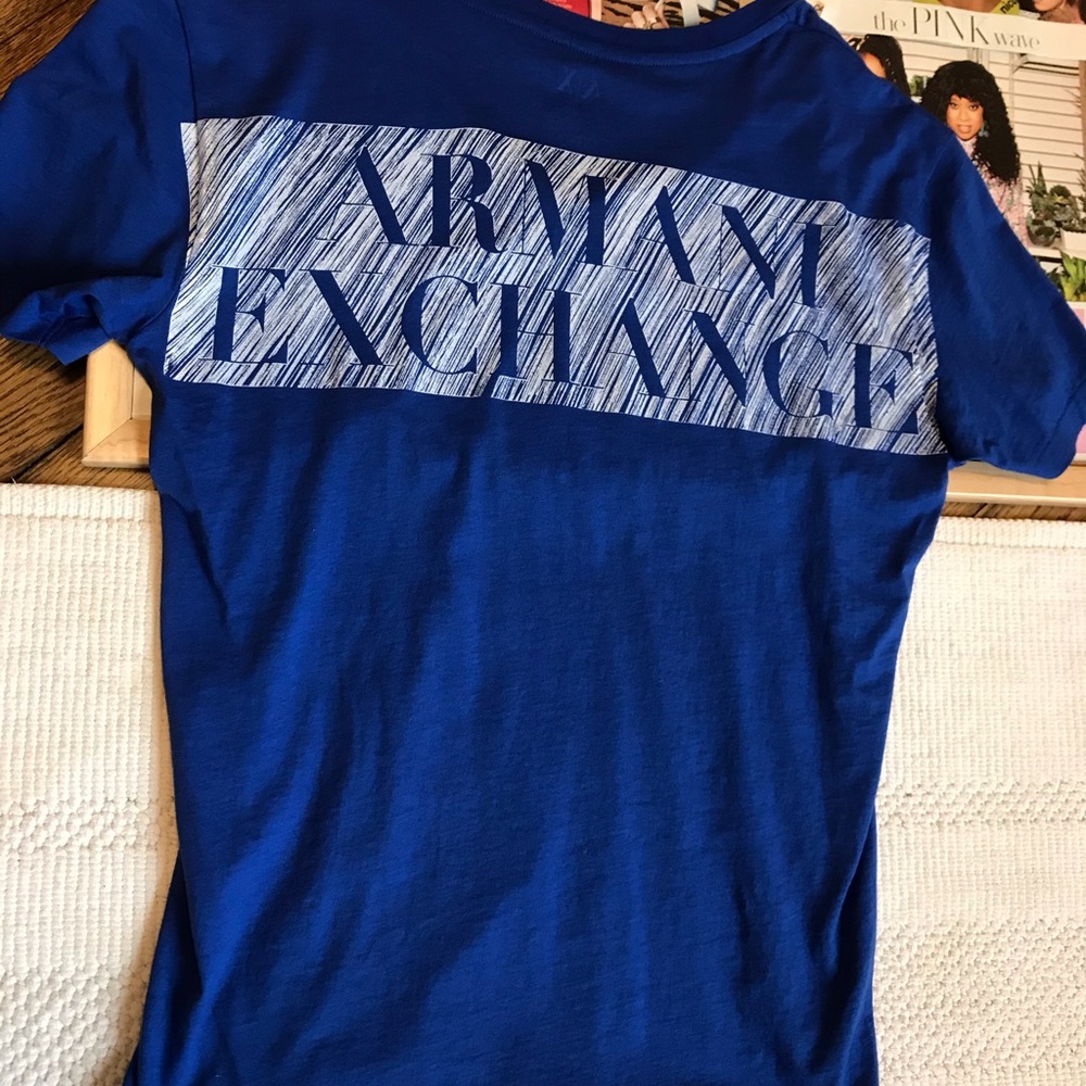 Armani Exchange Logo tee shirt